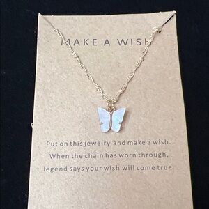 Delicate Gold Butterfly Necklace